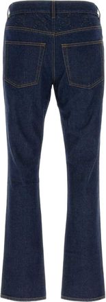 Gucci Mens Classic Denim Jeans Navy Cotton
