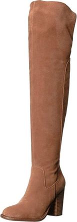 Kelsi Dagger Womens Kelsi Dagger Brooklyn Logan Boots Chestnut Over The Knee ZAP1066