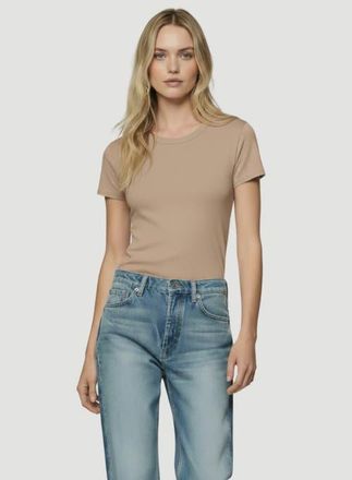 Majestic Filatures 100% Machine Washable Cashmere Short Sleeve Crewneck T-Shirt in Cord Chine at Nordstrom, Size 2