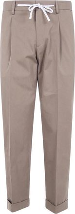 Barba Roma Chino Broek - Heren - Chinos - Bruin - M - Wol - Broeken