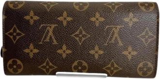 Louis Vuitton Pre-owned Canvas Portemonnee - Dames - Vintage Accessoires - Bruin - ONE Size - Vintage