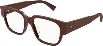 Bottega Veneta Authentieke Stijlvolle Brillen- Premium Kwaliteit! - unisex - Brillen - Rood - 52 MM - Accessoires