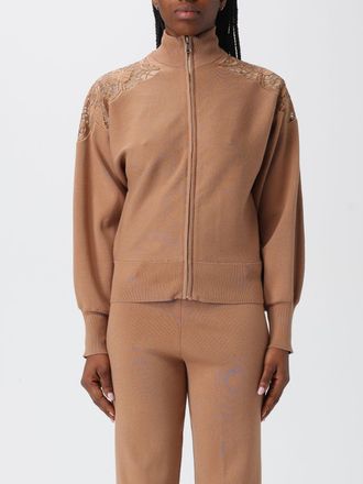 Twinset Bomber con zip in maglia viscosa Twinset