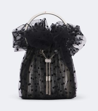 Jimmy Choo London Bon Bon point desprit bucket bag