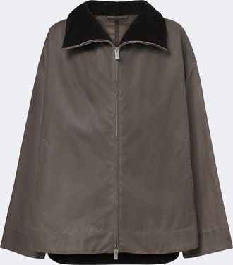 Toteme Coated cotton jacket