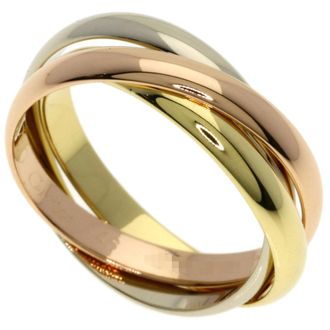 Cartier Yellow Gold (18K) Pink Gold (18K) White Gold (18K) Band Ring (Pre-Owned)