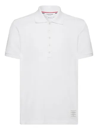 Thom Browne Mens Cotton Polo Shirt
