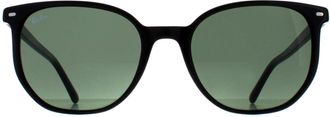 Ray-Ban Square Polished Black G15 Green RB2197 Elliot