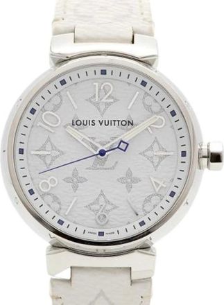 Louis Vuitton Pre-owned Watches, male, White, Size: ONE SIZE Pre-owned Vintage Wristwatch
