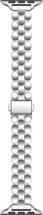 Posh Tech Emery Apple Watch Bracelet Watchband in Silver at Nordstrom