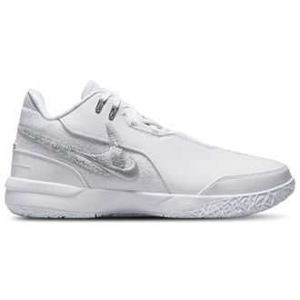 Nike Mens Lebron James Zoom LeBron NXXT Gen Amped - Basketball Shoes Silver/White/Grey Size 12.0