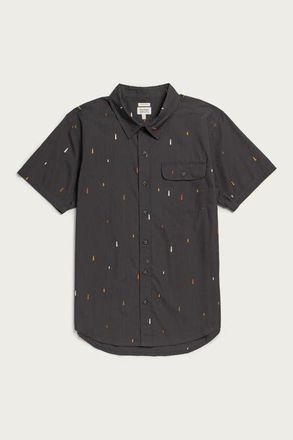 Bridge & Burn Marten Shirt in Midnight Rain at Nordstrom, Size Xx-Large