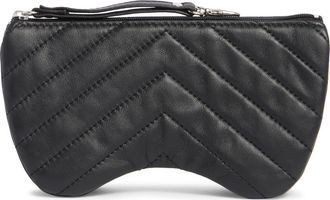 Mundi Quilted Eyeglass Case in Black at Nordstrom Rack