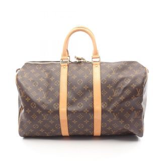 Louis Vuitton Brown Monogram Pvc Leather Boston Bag (Pre-Owned)