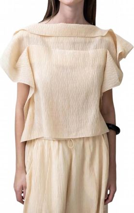 Rachel Comey Rivera Top In Light Peach