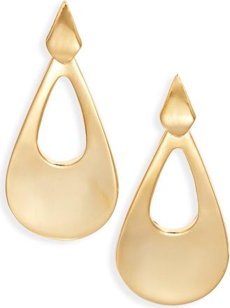 Kenneth Jay Lane Teardrop Earrings in Gold at Nordstrom