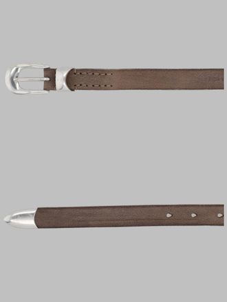 Our Legacy Leather Belt - Beige