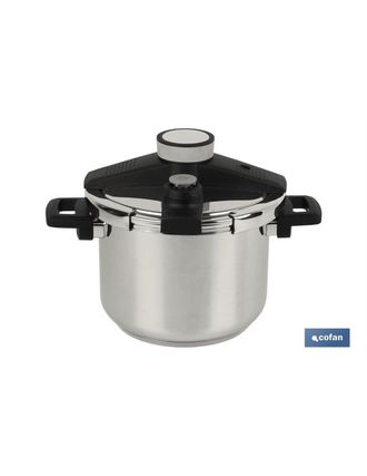 cofan Olla Presi&oacute;n 4l Inox Inducci&oacute;n Modelo Queen, Olla A Presi&oacute;n Modelo Queen De Inducci&oacute;n Antiadherente Fabricada En Acero Inoxidable 18/10. Apta Para Tod