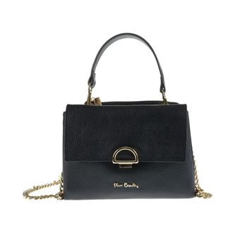 Pierre Cardin 1934 Dollaro Schoudertas - Dames - Handtassen - Zwart - ONE Size - Katoen - Tassen