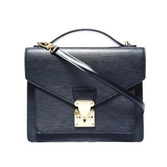 Louis Vuitton Pre-owned Handbags, unisex, Black, Size: ONE SIZE Pre-owned Vintage Handbag