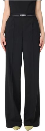 Msgm Msgm, Donna, Pantaloni, Nero, M, new