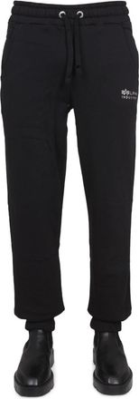 Alpha Industries Pataloni With Logo-Uomo