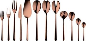 Mepra Linea Flatware Set - 67 Pieces in Bronze at Nordstrom