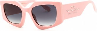 Marc Jacobs Grey Shaded Irregular Ladies Sunglasses MARC 774/S 035J/9O 53