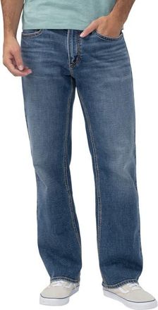 Silver Jeans Co Gordie Relaxed Straight Leg Jeans in Underground at Nordstrom, Size 31 X 32