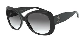 Giorgio Armani AR8132 500111 Womens Sunglasses Black Size 56