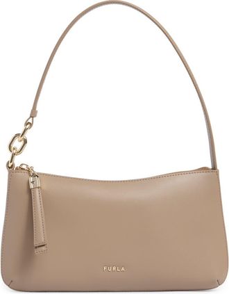 Furla Cassiopea Mini Shoulder Bag in Taupe at Nordstrom Rack