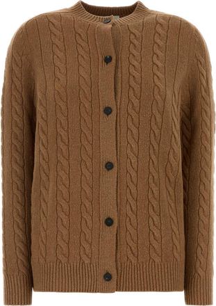The Row Biscuit Wool Loneke Cardigan