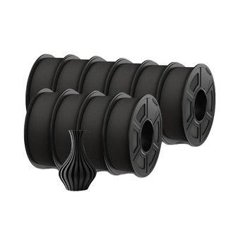 OEM Filamento Para Impresora 3d, Alto Rendimiento, Sin Burbujas, Hsmpetg 10 Negro