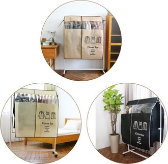 OEM Funda Protectora Antipolvo De Tela No Tejida Para Perchas De Armario, 90x110 Cm