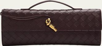 Bottega Veneta Long Andiamo Clutch Bag with Handle