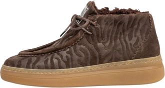 Floris Van Bommel Schoenen, Dames, Bruin, 41 1/2 EU, Su&egrave;de, Fygi Veterlaarzen