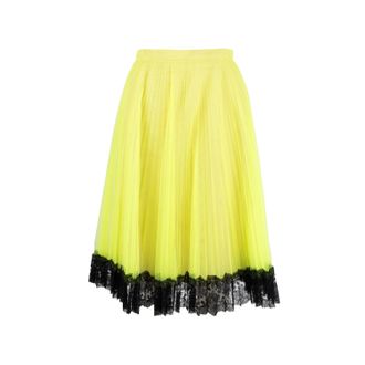 Christopher Kane Pleated Tulle Skirt - 10s