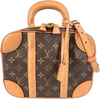 Louis Vuitton Pre-owned Handbags, female, Brown, Size: ONE SIZE Pre-owned Canvas Handbag