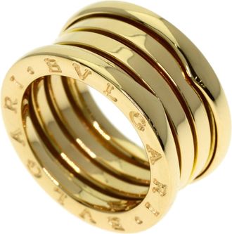 Bulgari Yellow Gold (18K) Band Ring (Pre-Owned)