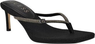 Guess Crystal Embellished Sandal in Black at Nordstrom, Size 9.5