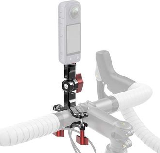 OEM Adecuado Para Tornillo De 1/4 Con Engranaje De Rotaci&oacute;n De 270&deg;, Soporte Para Manillar De Bicicleta, Compatible Con Gopro Insta360