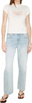 Re/Done Ollie Relaxed Boyfriend Jean In Solana Blue