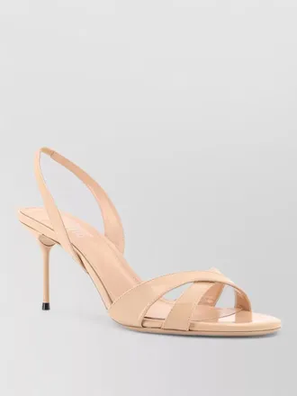 PARIS TEXAS lidia patent leather stiletto sandals