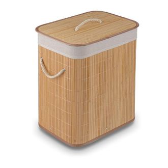 OEM Cesta Para La Ropa De Bamb&uacute; Con Tapa Contenedor Tadar 42x32x50