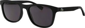 Lacoste Stijlvolle zonnebril met L884S model - Heren - Zonnebrillen - Zwart - 56 MM - Accessoires