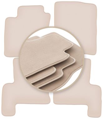 OEM Alfombrillas Beige Premium Para Suzuki Grand Vitara Xl7 Suv 2002-2005