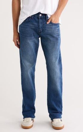 True Religion Ricky Big T Straight Leg Jeans in Medium Rustic at Nordstrom Rack, Size 29