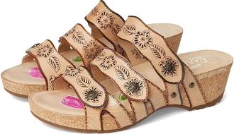 L'Artiste by Spring Step Carbone Womens Wedge Shoes Beige : EU 41 (US Womens 9.5-10) M, Leather