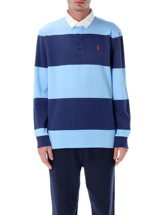Ralph Lauren Blue Striped Sweater