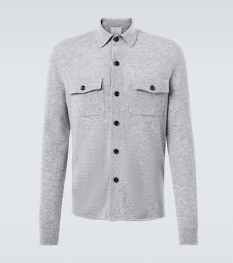 Allude Wool and cashmere overshirt